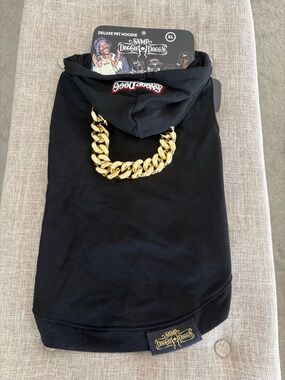 NWT SNOOP DOGG DELUXE PET HOODIE